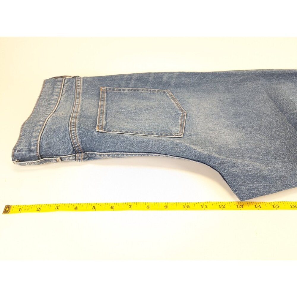 J Crew Womens 31 Wide Leg Full Length Jeans Blue All Day Stretch Denim NWT - Picture 8 of 9